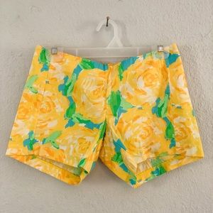 Lilly Pulitzer Shorts in “First Impression Yellow”
